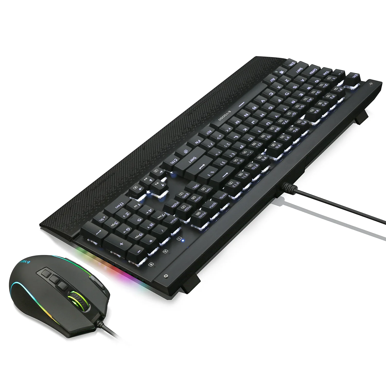 Attractive Price New Type Gaming keyboard mouse combo with RGB back lighting 104 Keys keyboard and mouse for gaming