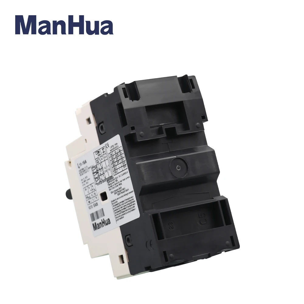 ManHua Din Rail 3P GV2-PM Series защита электрического двигателя автоматический выключатель
