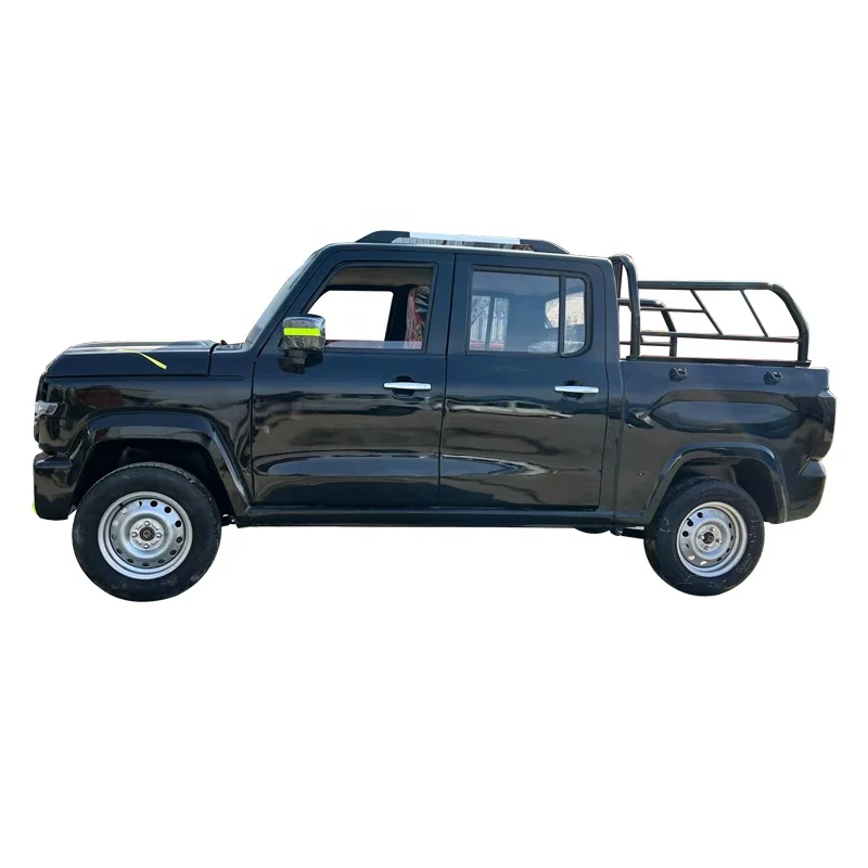 2020 hot sale 4 doors 4 seats 4 wheels vehicles cheap sports solar electric car pick up EEC