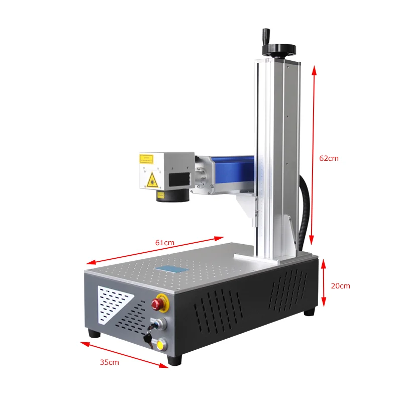 Cheapest price laser metal engraver 20w 30w 50w fiber laser marking machine