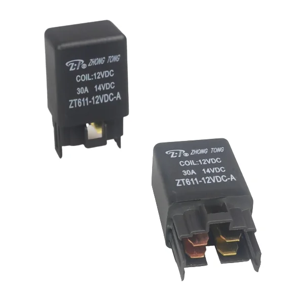 ZT611 auto relay 30A 12v wiper relay overcurrent relay