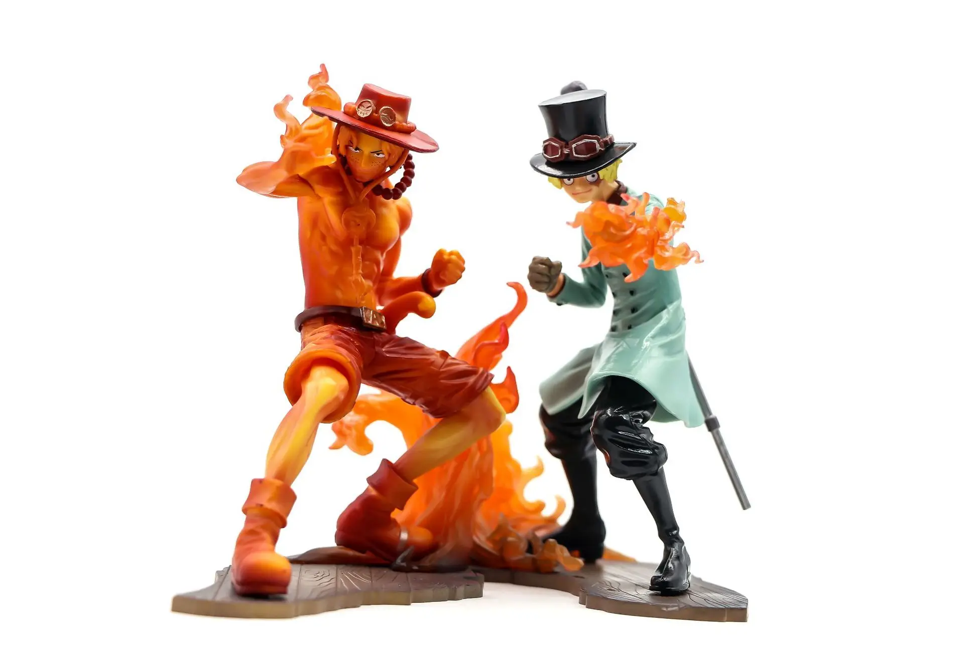 15cm one pieces Theater version Flame Sabo Ace action figure PVC collection model toy for gifts