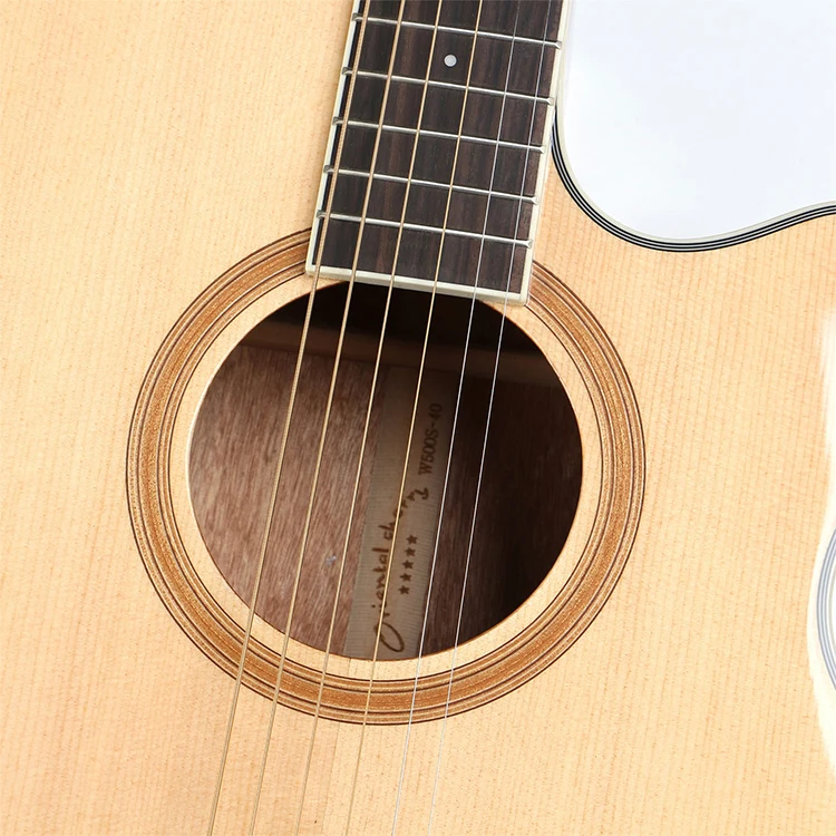 38 inch 6 string Guitar Solid Wood Acoustic Guitar High quality Classical Natural Color Classic Acoustic Guitar