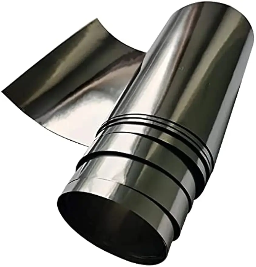 Титановая фольга, титановая лента, титановая кожа, импортная титановая фольга, 0,007-0,8 мм, научно-исследовательская титановая фольга