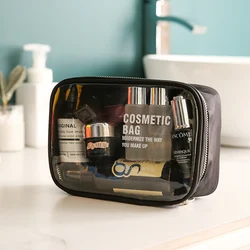Wholesale Women Makeup Pouch PVC Waterproof Organizer Bags Waterproof Clear Cosmetic Bag for Travelling