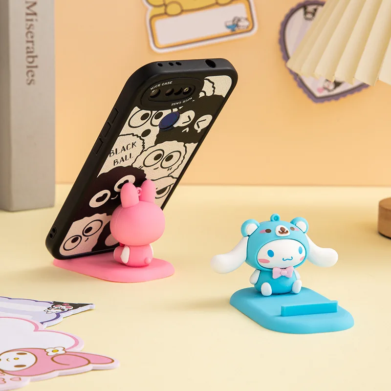 New creative Kulomi Melody KT mobile phone tablet stand cartoon desktop lazy stand girl heart gift