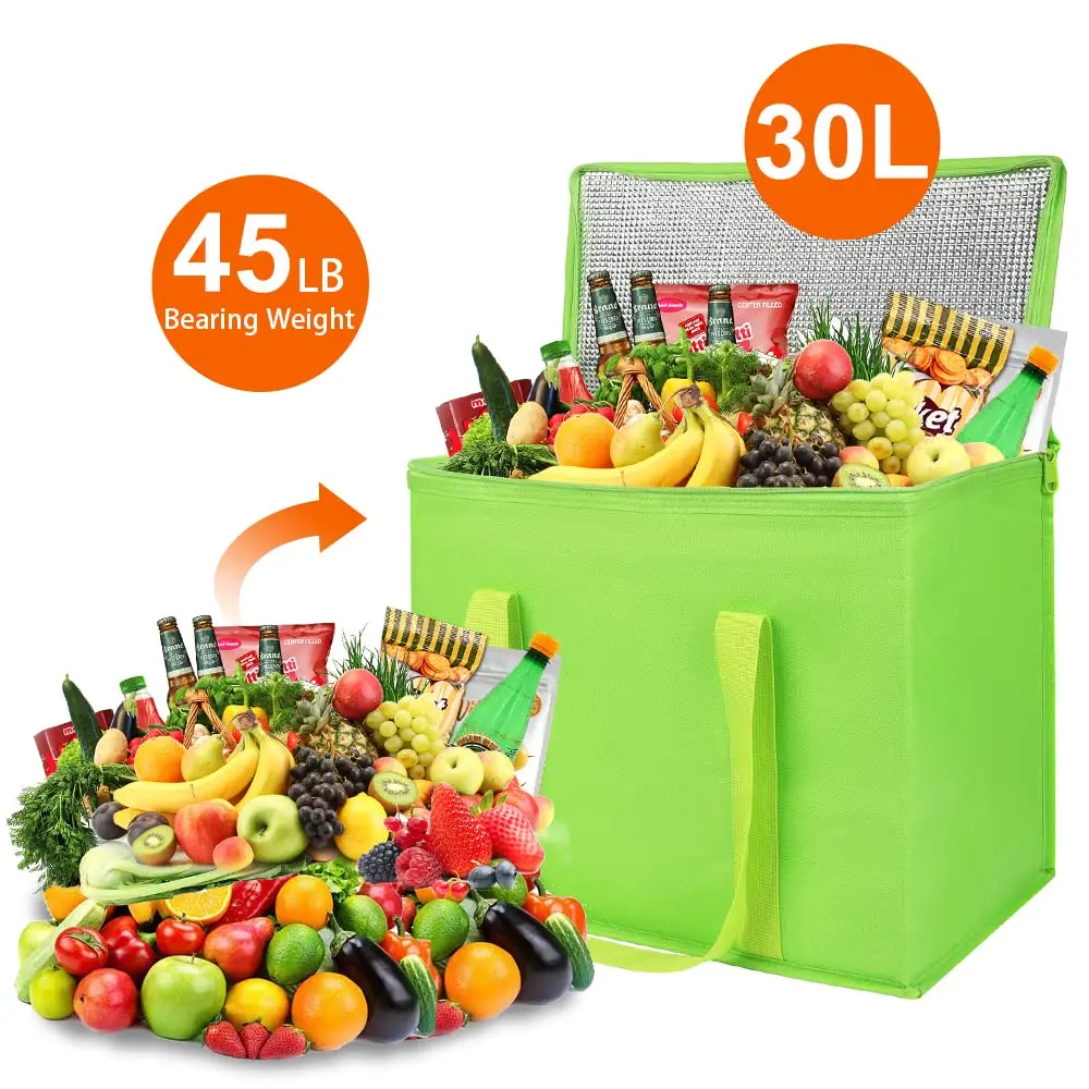 New Design Non-woven Picnic Cooler Bag Insulated Waterproof Cooler Bag