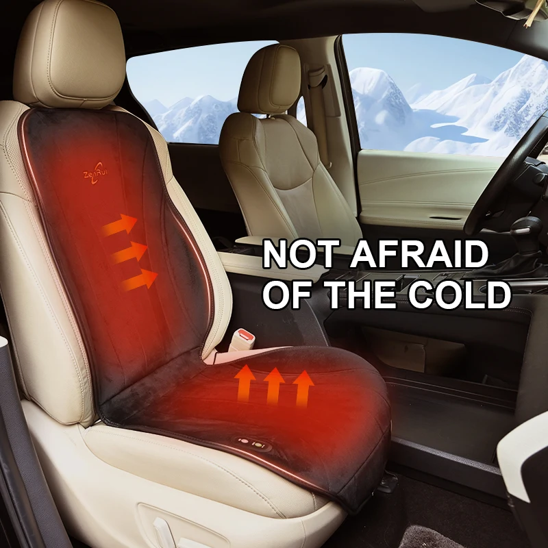 Fast Warm 2024 New Model Heat Seat Cushion Heated Car Seat Covers