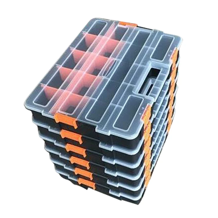 
4 IN 1 Tool Organizer set Multi-purpose Toolbox with removeable Compartment Bins 