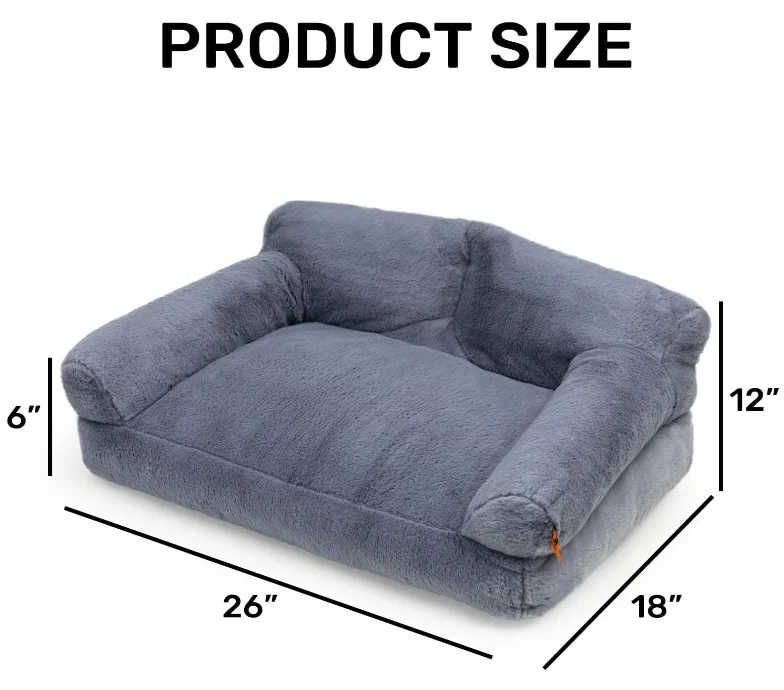 Wholesale pet supplies accessories Deluxe Fur Human Size dog bed Giant beanbag bed with washable fur cover human sized dog bed.