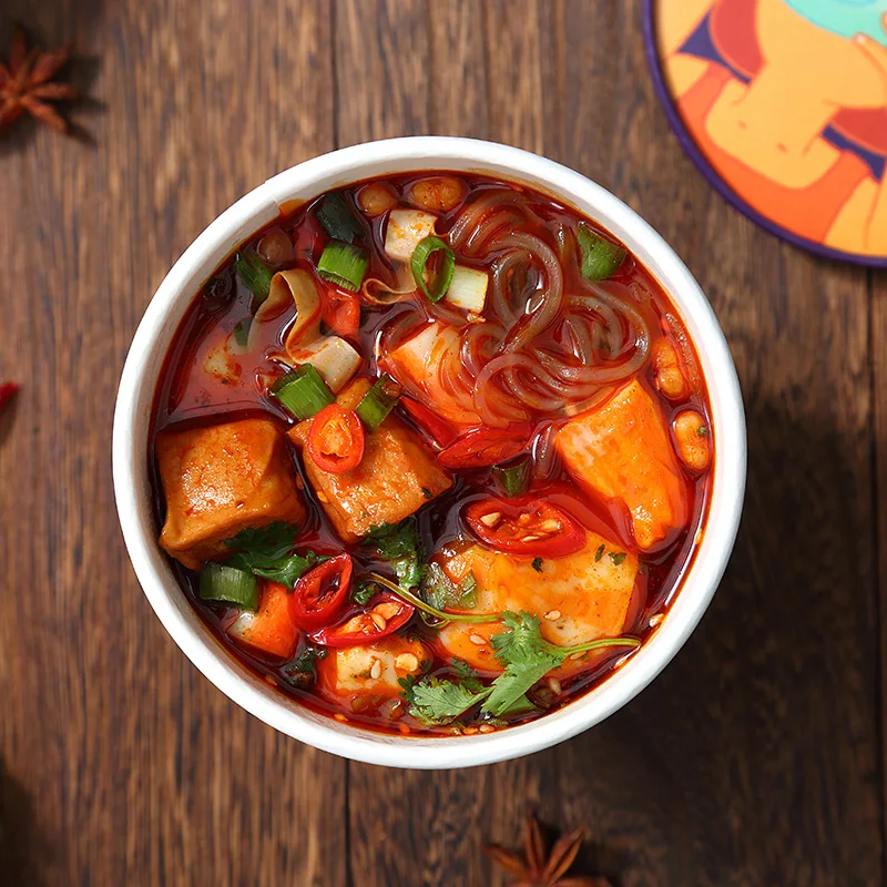  Мгновенная лапша китайские закуски кулинарная чашка Kanto стильная мясовая еда горячий горшок