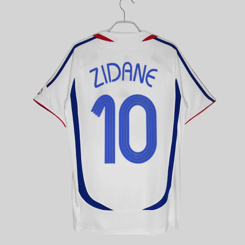 Классическая винтажная Национальная футбольная рубашка Франция Zidane Henry легендарные номера 1996-2004 Золотая эра ограниченная серия