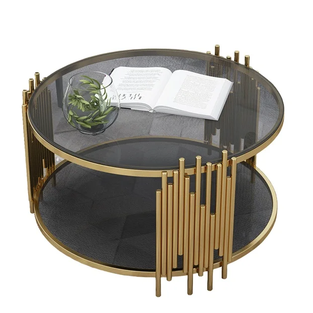 basses wrought iron gold marble marbre et dore, nordic black coffee table/