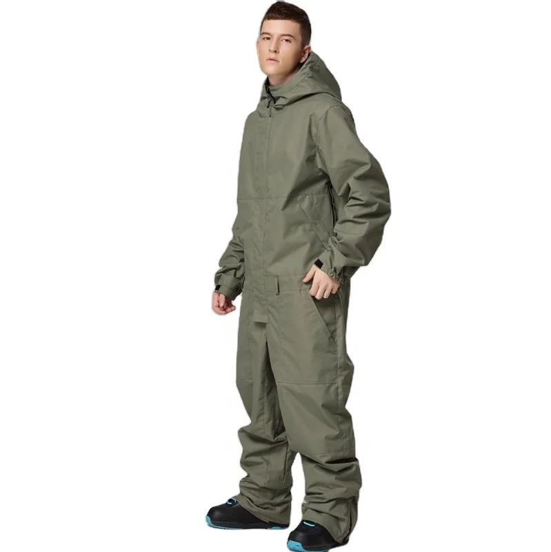 Зимняя спортивная одежда Стильный Снежный цельный комбинезон унисекс лыжные костюмы комбинезон для женщин и мужчин