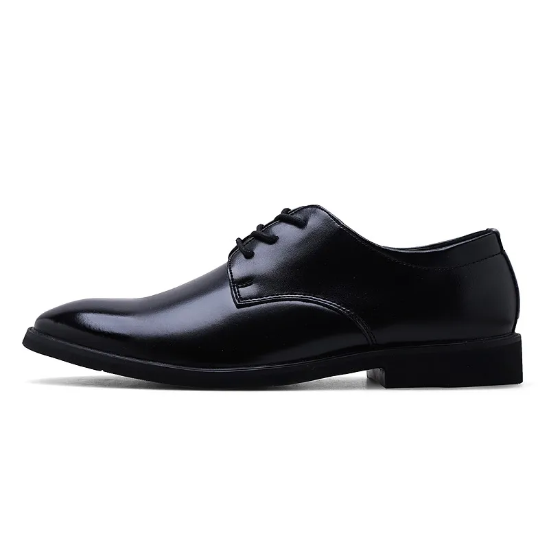 Fashion mens dress italian style leather shoes high quality wholesale man shoe