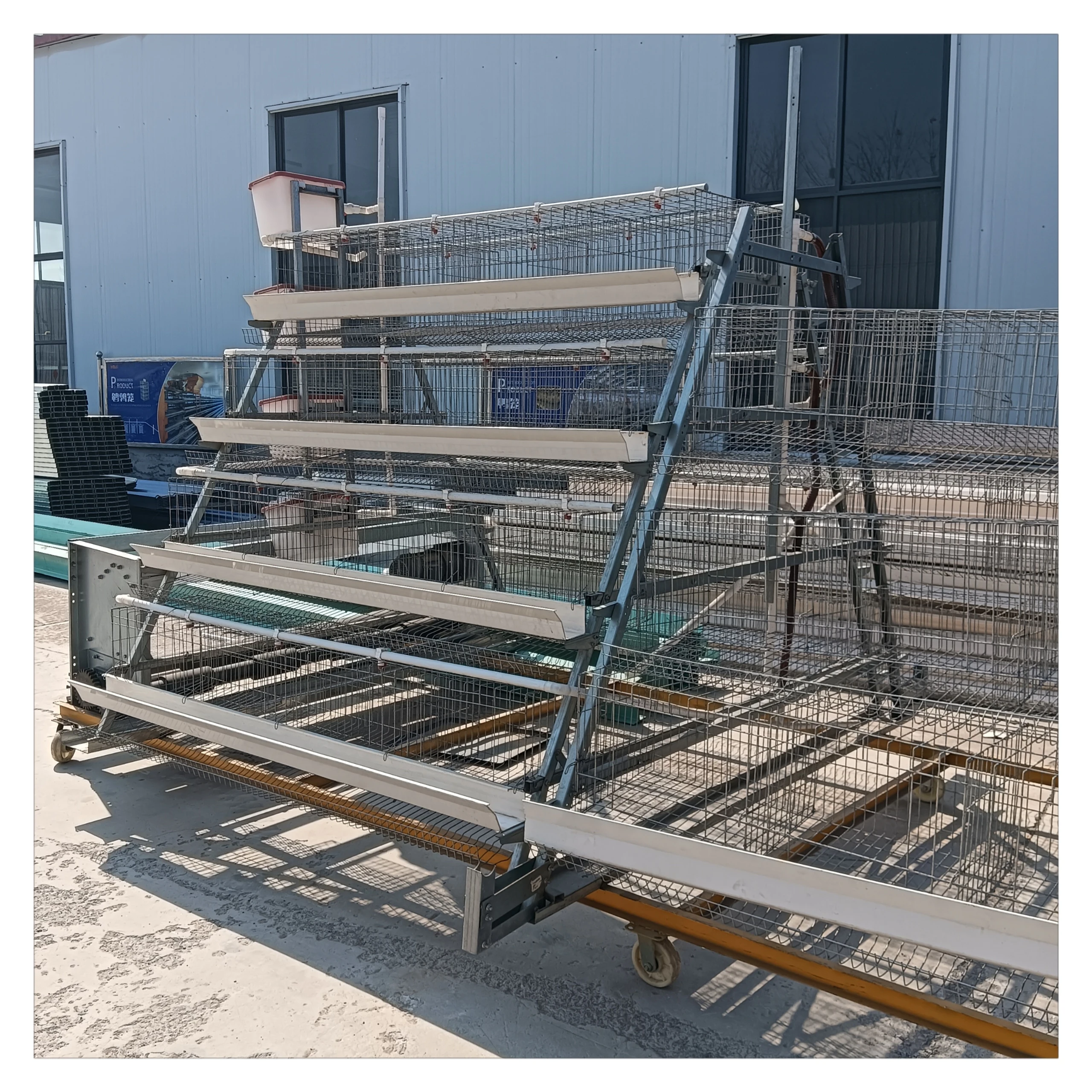 200 Chicken Cage Stainless Steel for layers and Baby Chicks Wooden Case Hot Product Provided 20 Chicken Coop Egg Laying Hens