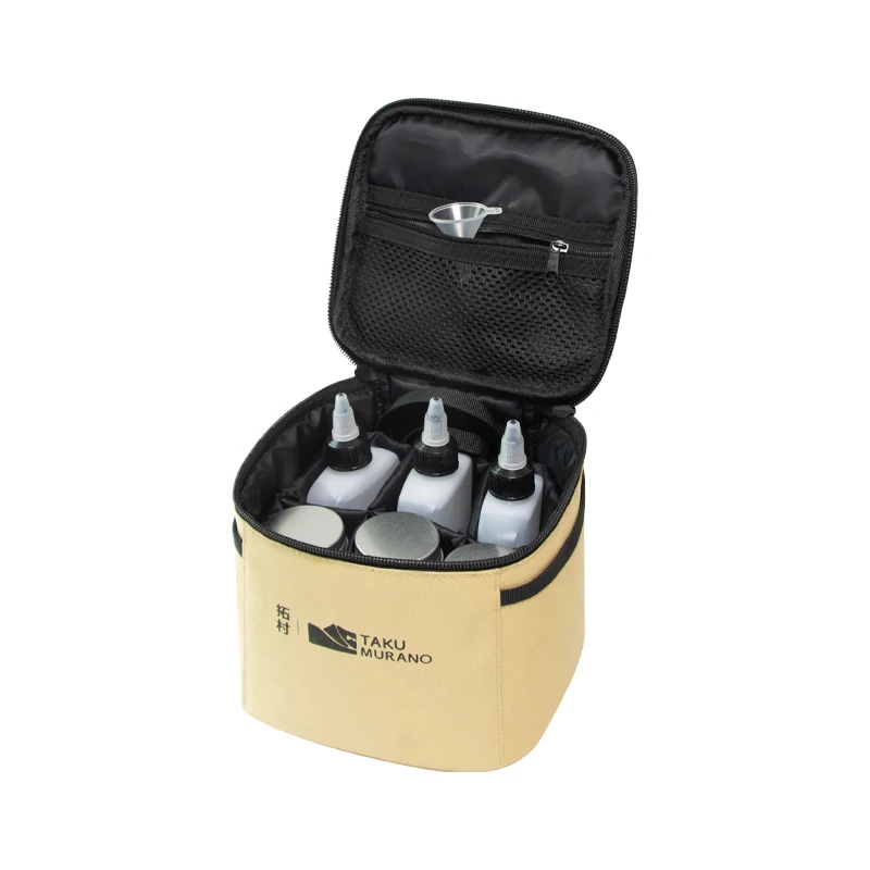 Outdoor Condiment Box Portable Combination Set Picnic Barbecue Condiment Bottle Sealed Oil Pot Sauce And Vinegar Jar Storage Bag