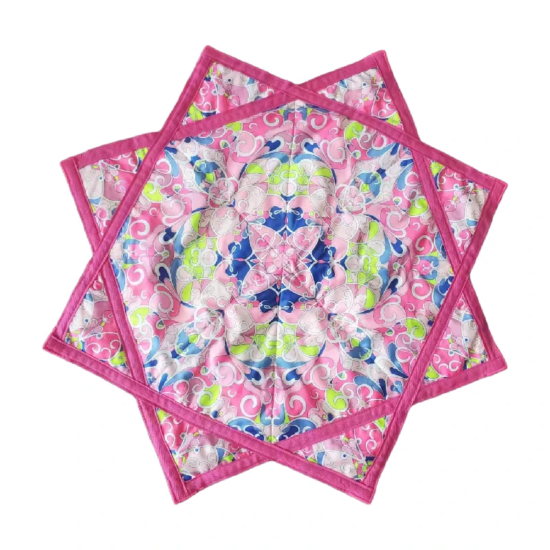 Classic Flow Star Double Stitched Flow Toy Spinning Cloth Vibrant Colors Patterns Durable For Beginners