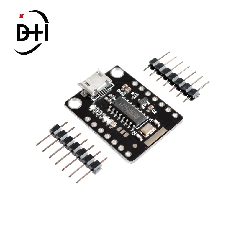 CH340G USB to TTL Module Converter Download Line Micro Interface Support 3.3V 5V