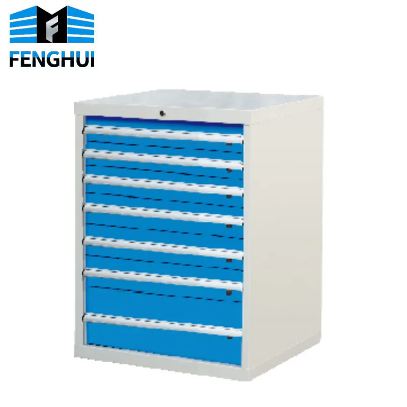 717*572 Fenghui heavy load tool trolley cabinet tool cart with drawers