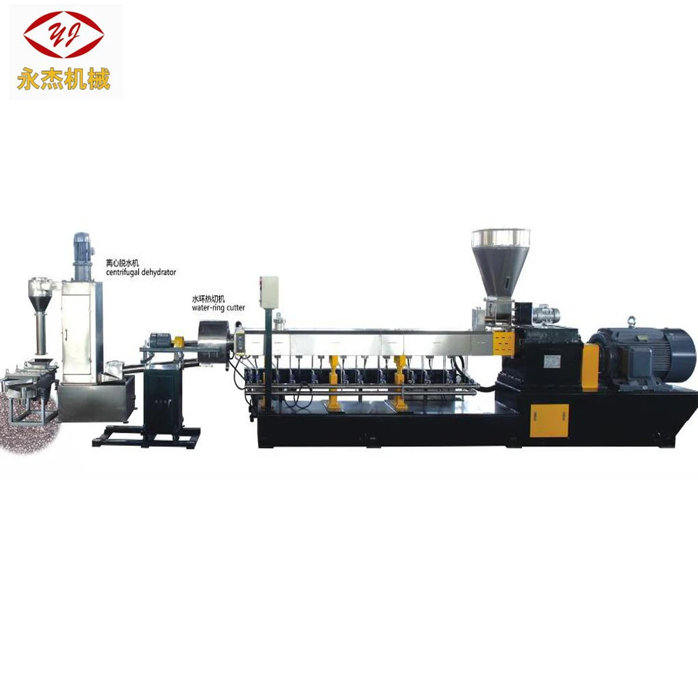 Euro-quality loss-in-weight automatic feeding water ring pelletizer granulator Machine