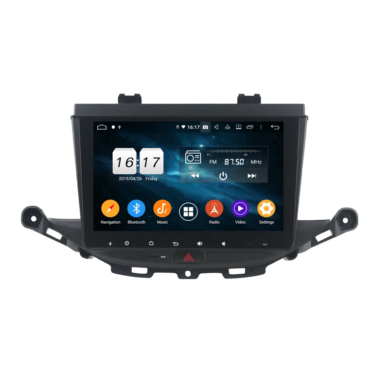 Klyde KD-9010 android 10 машинный dvd проигрыватель для ASTRA K 2016 2017 octa core 128 ГБ автомобильная стереосистема радио dsp gps