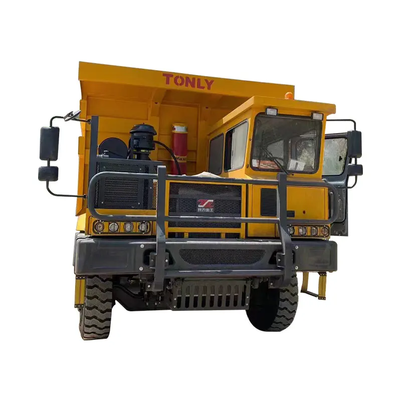 61-70t TL875B Used Mining Dump Truck 6*4 Wheel Dump Truck  Excavating Mining Truck sale