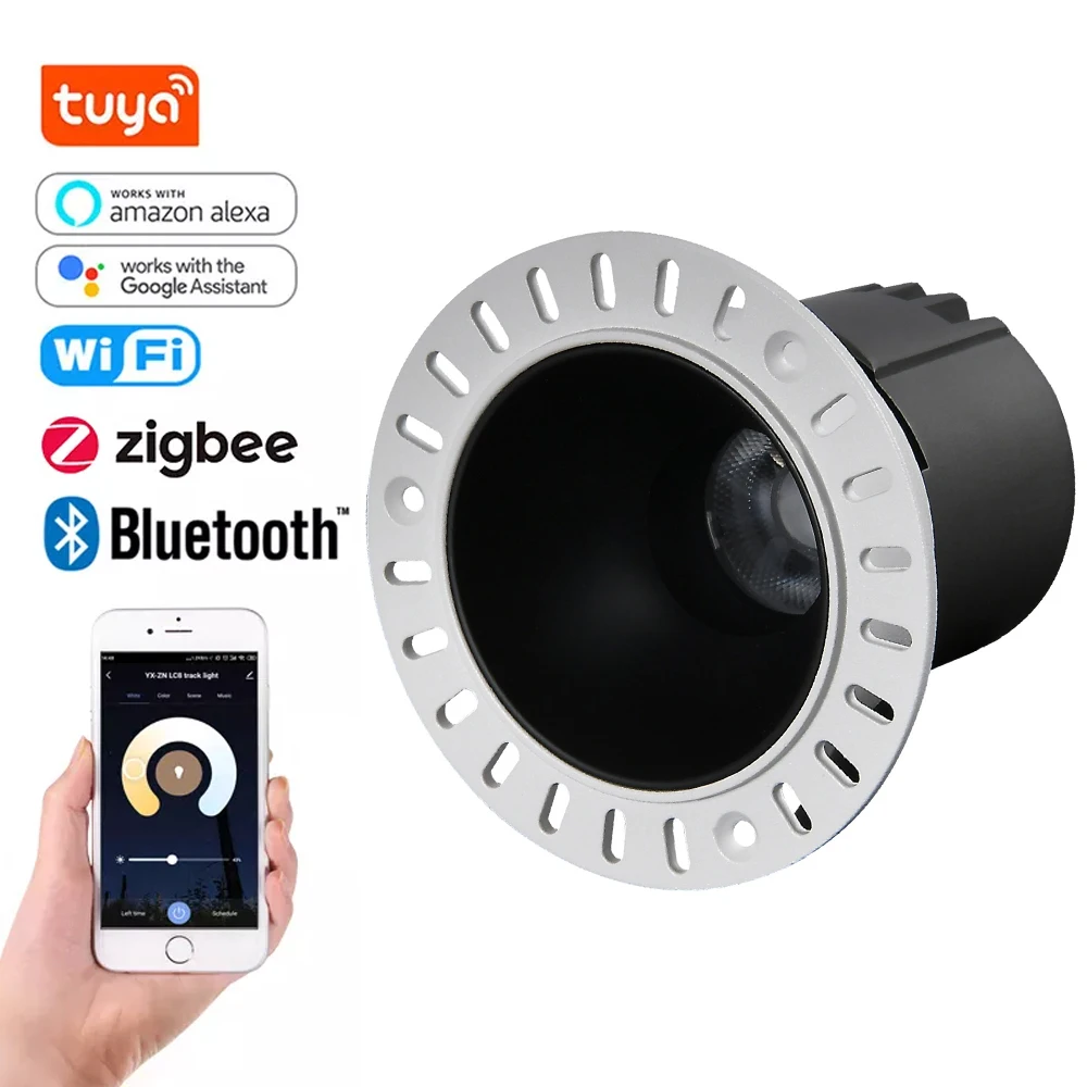 ERDU Remote Control Led Spotlight Banquet Hall Led Downlight Spotlight Smart Home Light