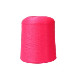 Guaranteed quality unique hot sale popular recycled indigo 150/48 dyed use seamless knit polyester yarn