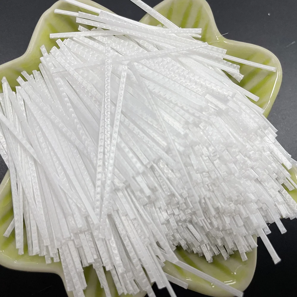 Briture CE Certified Synthetic PP  Macro fiber Embossed For Shotcrete And Concrete Engineering