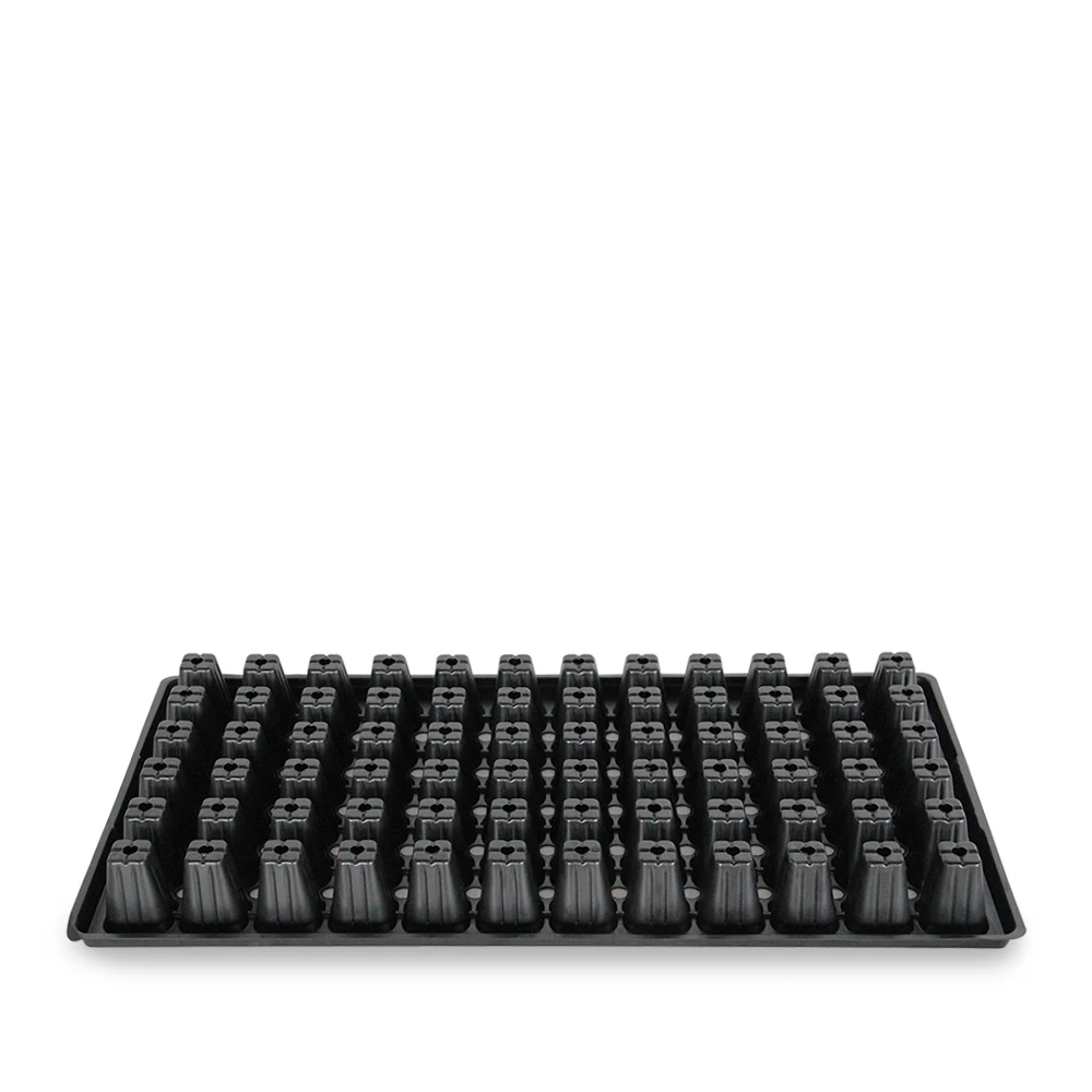 72 Holes Cells Hydroponic Tray Seed Germination Growth Plastic Seedling Tray Planting Germination Tray