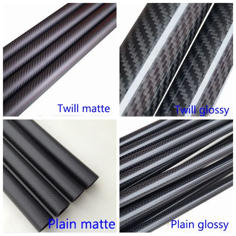 Wholesale 3K glossy carbon fibre tubing, carobon pole