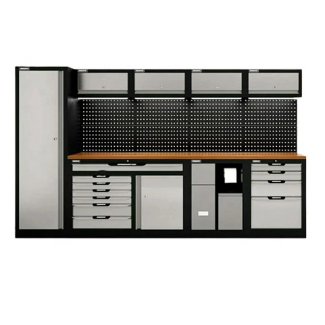 Tools storage chest large metal garage storage cabinets