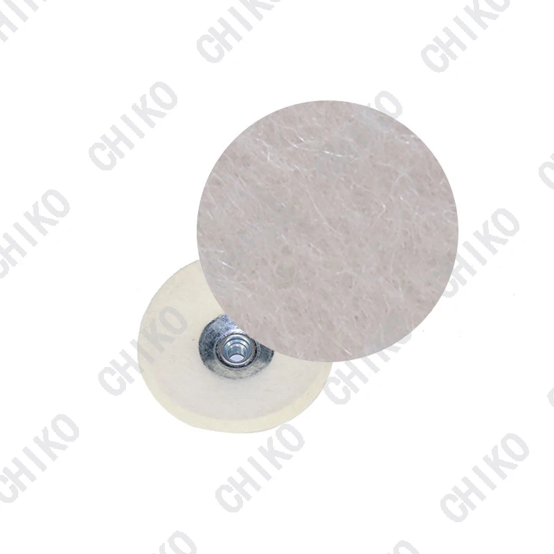 Bowl shape wool adrasive tools mirror polishing angle grinder felt disc metal backing plate wool grinding disc