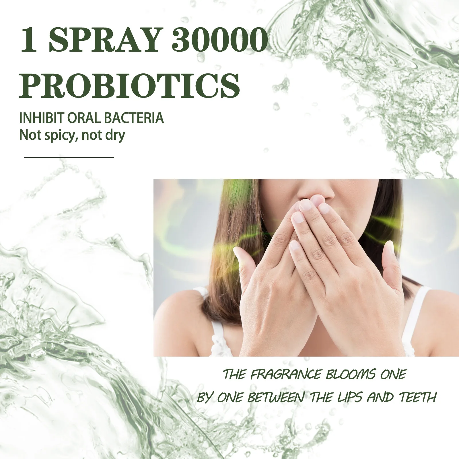 0 Alcohol Mint Flavor 17ml Portable Oral Refreshing Mouth Spray Reduce Odor Breath Fresheners