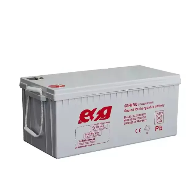 ESG 200Ah Deep Cycle Solar Storage Battery GEL 12V 100Ah Lead Acid Batteries Rechargeable AGM/GEL Storage Batteries