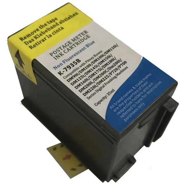 Совместимый почтовый чернильный картридж 793-5 для Pitney Bowes DM100 DM100i DM200L P700 DM110i DM160i DM220i Secap