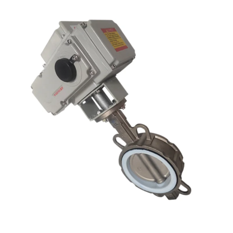Cast Iron Electric Actuator Flange Butterfly Valve For Boiler And Power Industry