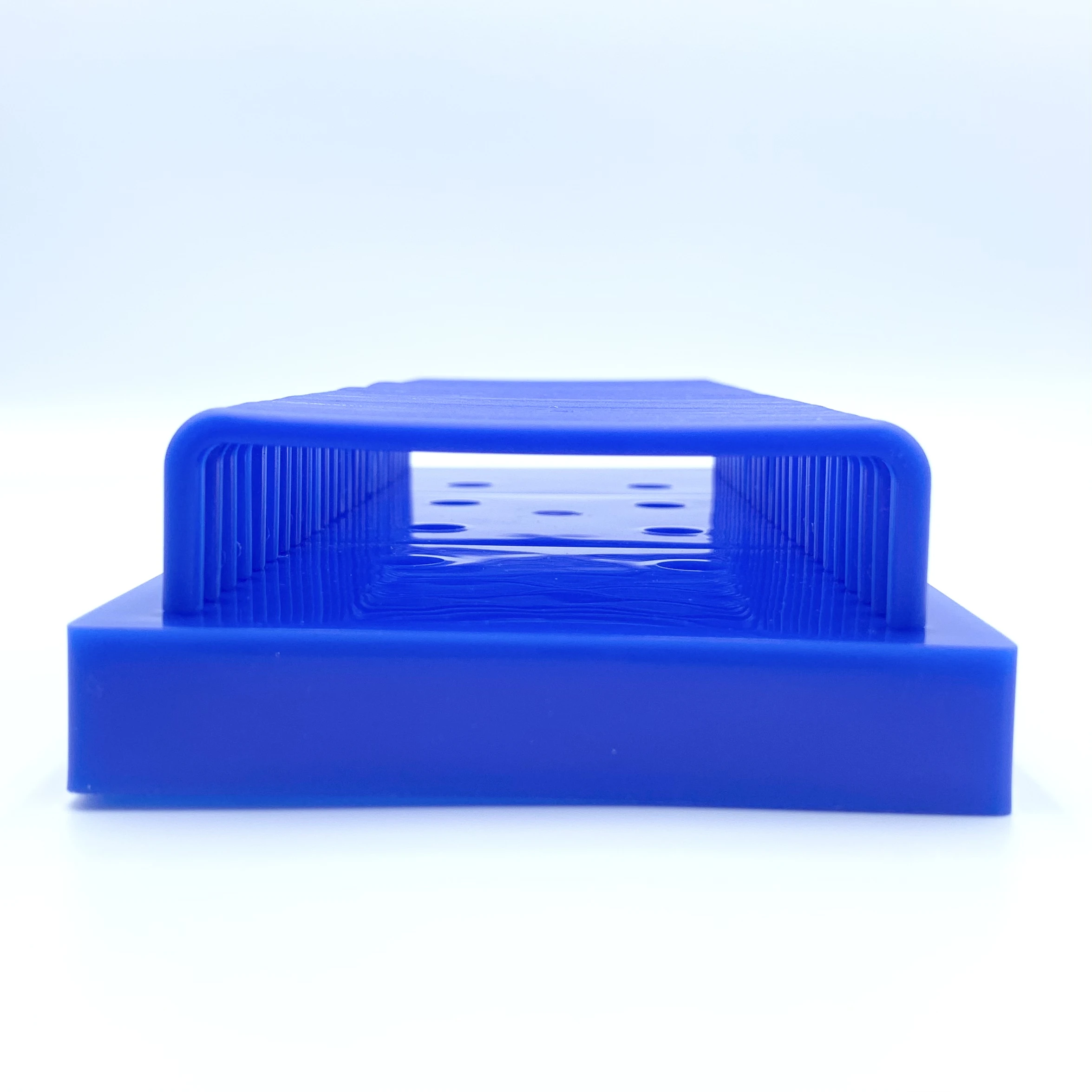 Plastic Slide Drying Stand 25 Place Microscope Glass Slide Draining Racks for Lab