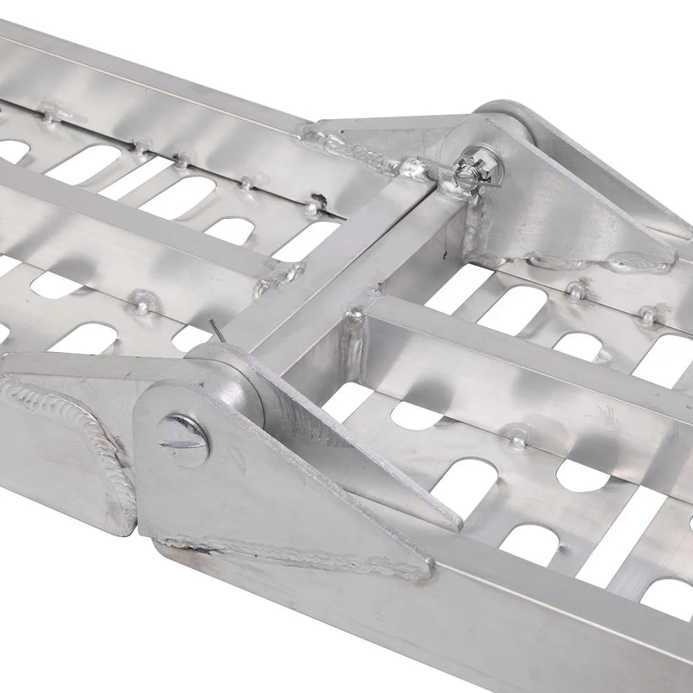 Aluminum foldable ramp car loading ramps for motorcycle ATV
