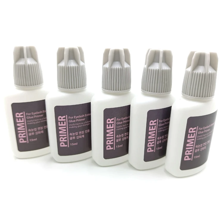 clear eyelash extension glue primer Sky Primer for lash extension adhesive more powerful