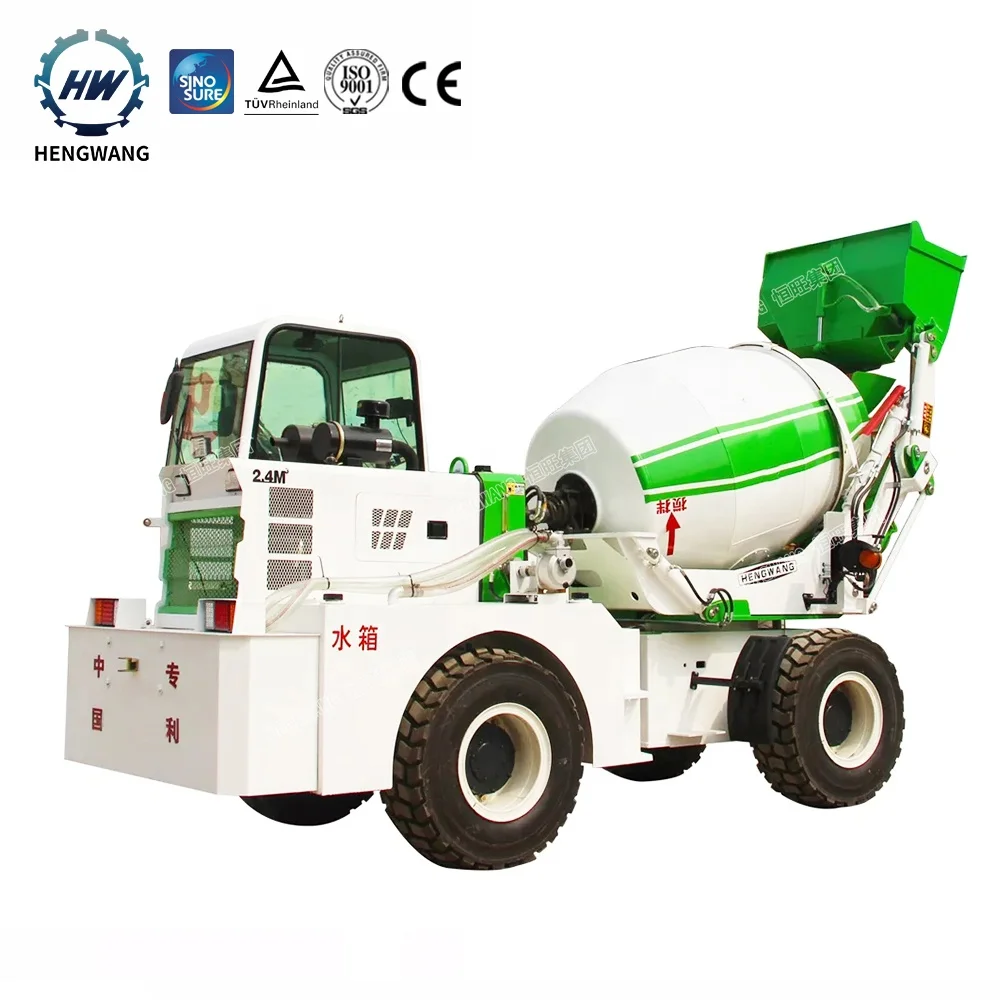 Строительная техника самонагружающийся Бетономешалка