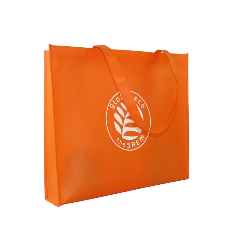 Factory Price orange eco-friendly shopping non woven bag