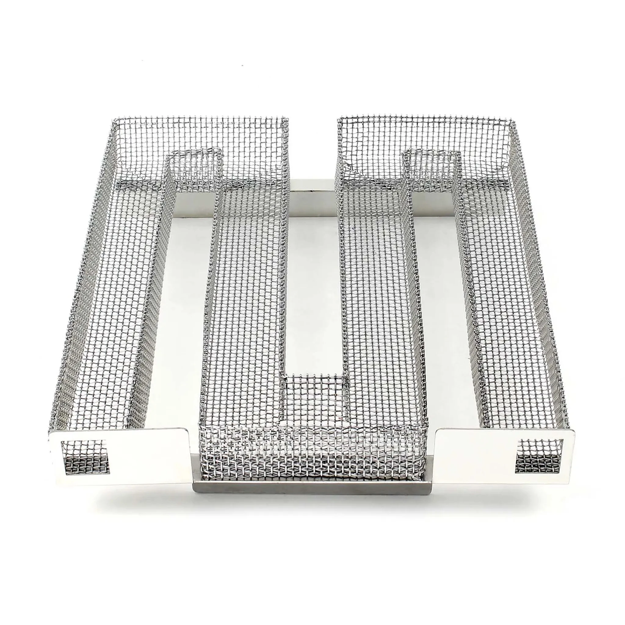 Wood pellet smoker tray made of stainless steel BBQ smoke box add flavor to your roasting food