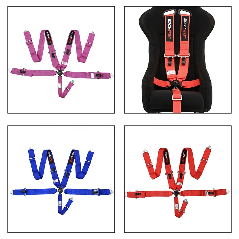 EDDY 5 point seat belt SFI certificate  for race car drift car