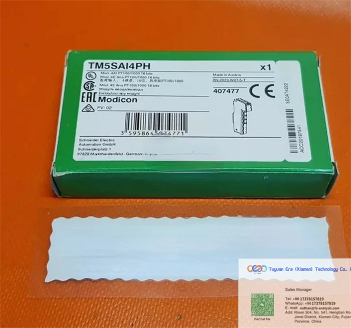 Новый Электрический аналоговый вход TM5SAI4PH Modicon