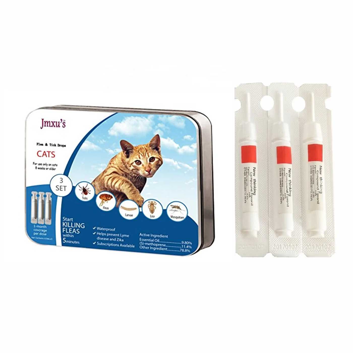 Chemical Pyriproxyfen Imidacloprid Flea Drops