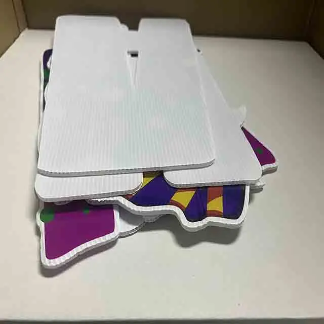 Corrugated plastic Yard sign custom lawn sign with H  stake advertising