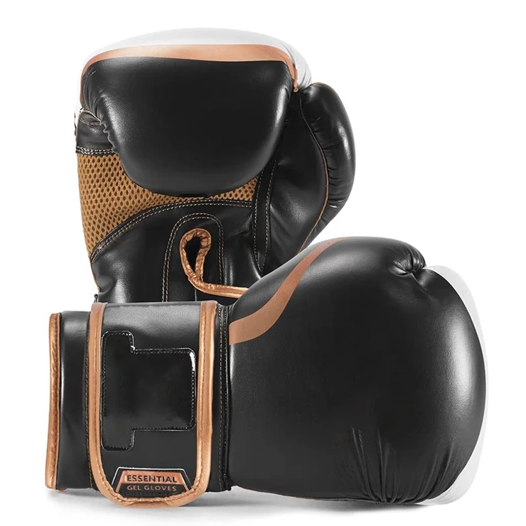 Custom Muay Thai Boxing Gloves Vintage Leather Training Boxing Gloves 14 Oz