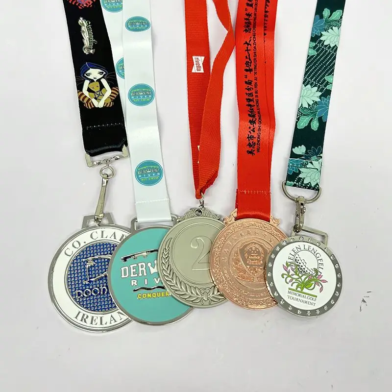 Free Design All Size Custom Medals Metal Taekwondo Sport Football Award Medal Custom Medals Sports